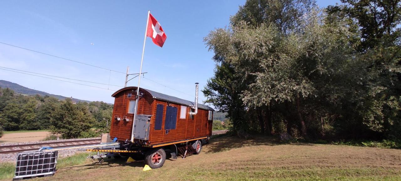 Apartment Autarkes Tiny House Mit Rheinblick Rumikon
